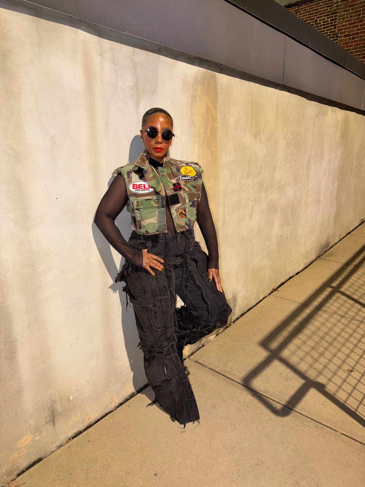 Custom Reworked Denim Jean - The Vault by Sacha