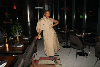 Two piece trench Vest/Jacket set