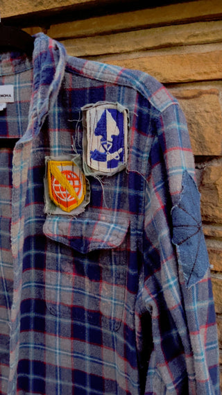 Custom Sonoma 3/5 Multi Plaid Duster