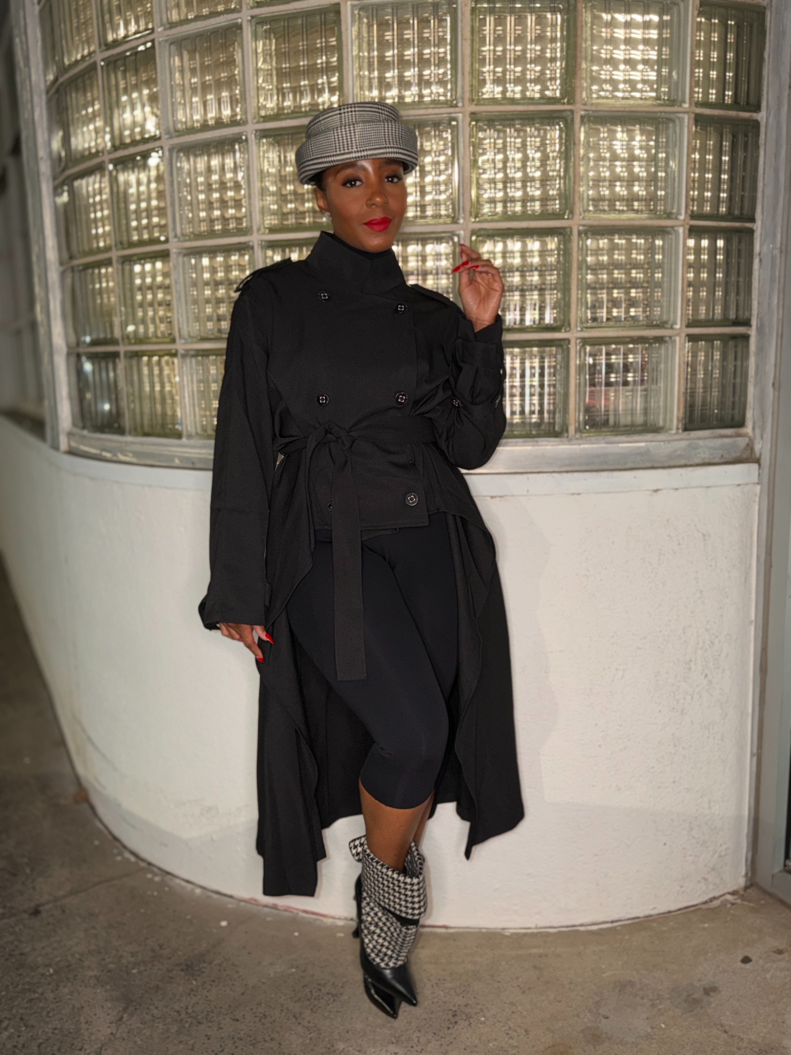 High-Low Luxe trench jacket - The Vault by Sacha