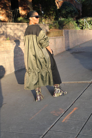 Parachute Sweatshirt Dress - The Vault by Sacha