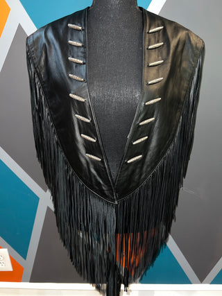 Harley Davidson Genuine Leather Poncho
