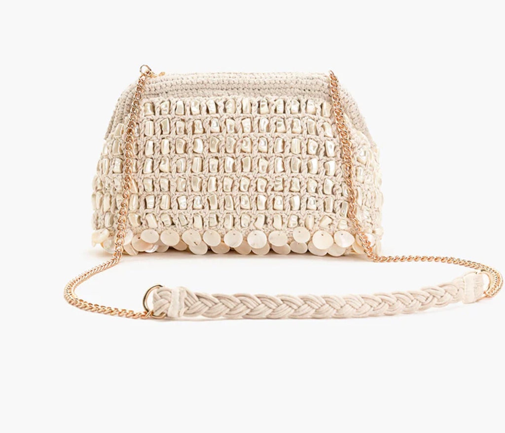 Ivory Pearl Clutch - The Vault by Sacha
