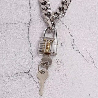 Love on lock chain necklace ships 10/20 - The Vault by Sacha