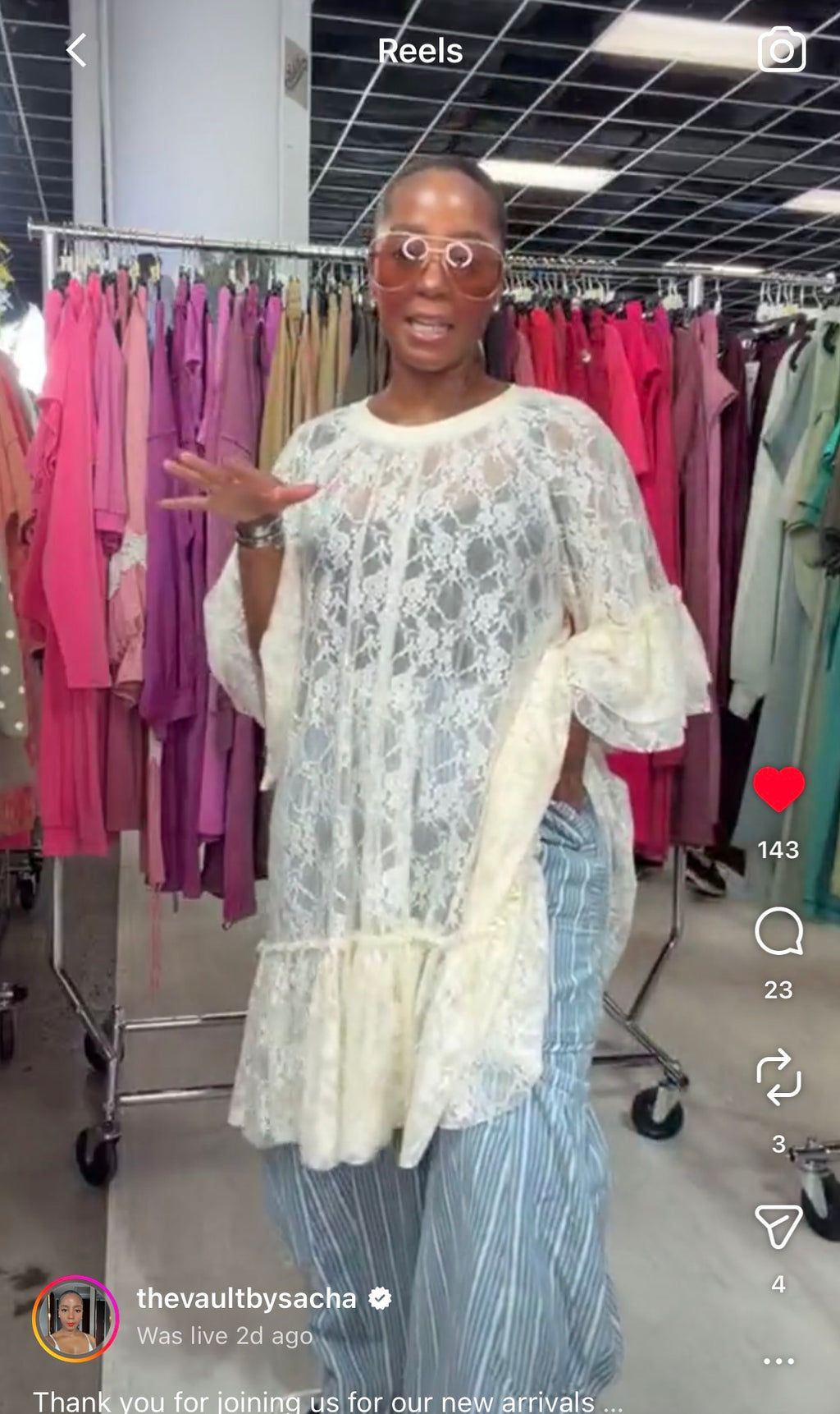 The Heirloom Lace Tunic - PREORDER 8/5