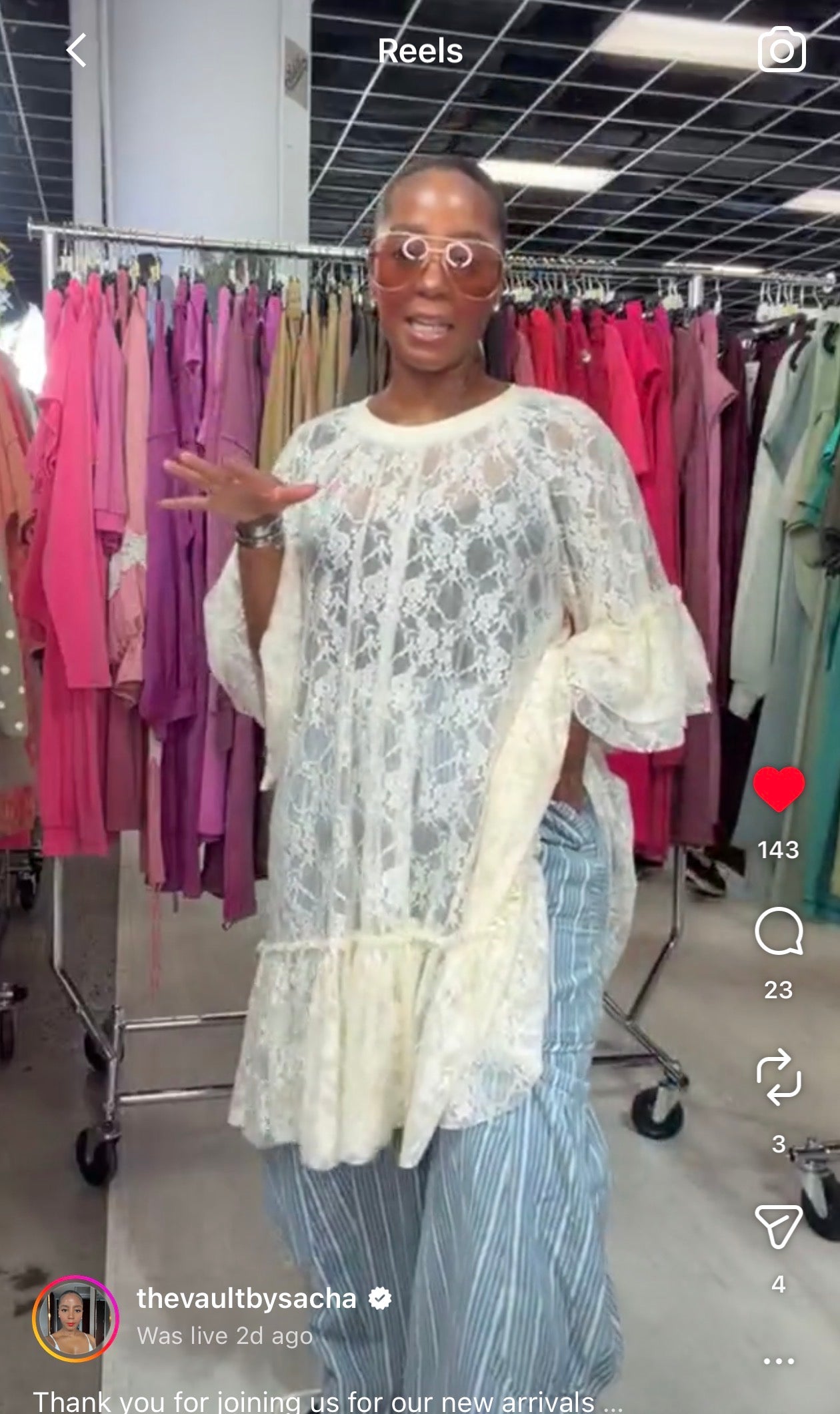 The Heirloom Lace Tunic - PREORDER 08/05