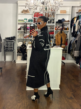 Outline Premium Knit Dress - The Vault by Sacha