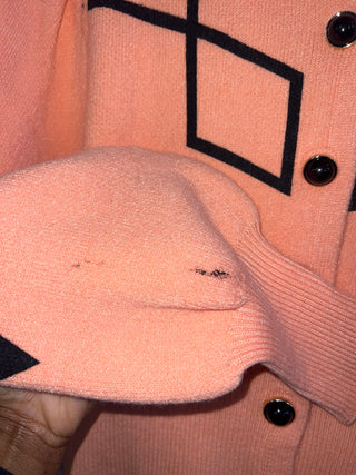 Pink Cardigan-Damaged - The Vault by Sacha