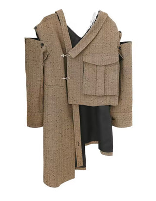 “Le Déconstruct Tweed Coat-Limited edition 9/30 - The Vault by Sacha
