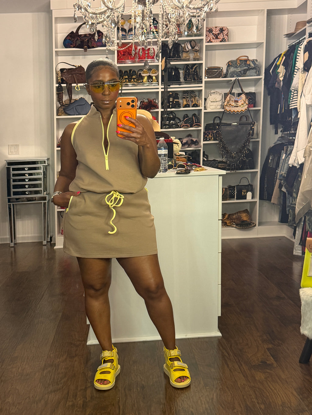 Lemon Luxe Skort Set