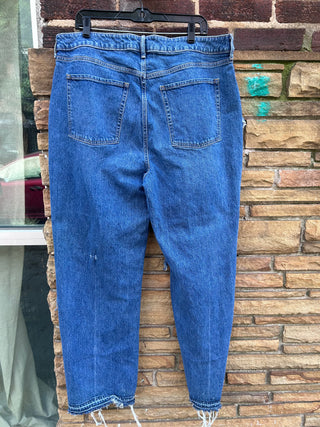 Custom Ripped Up Dark Denim - The Vault by Sacha