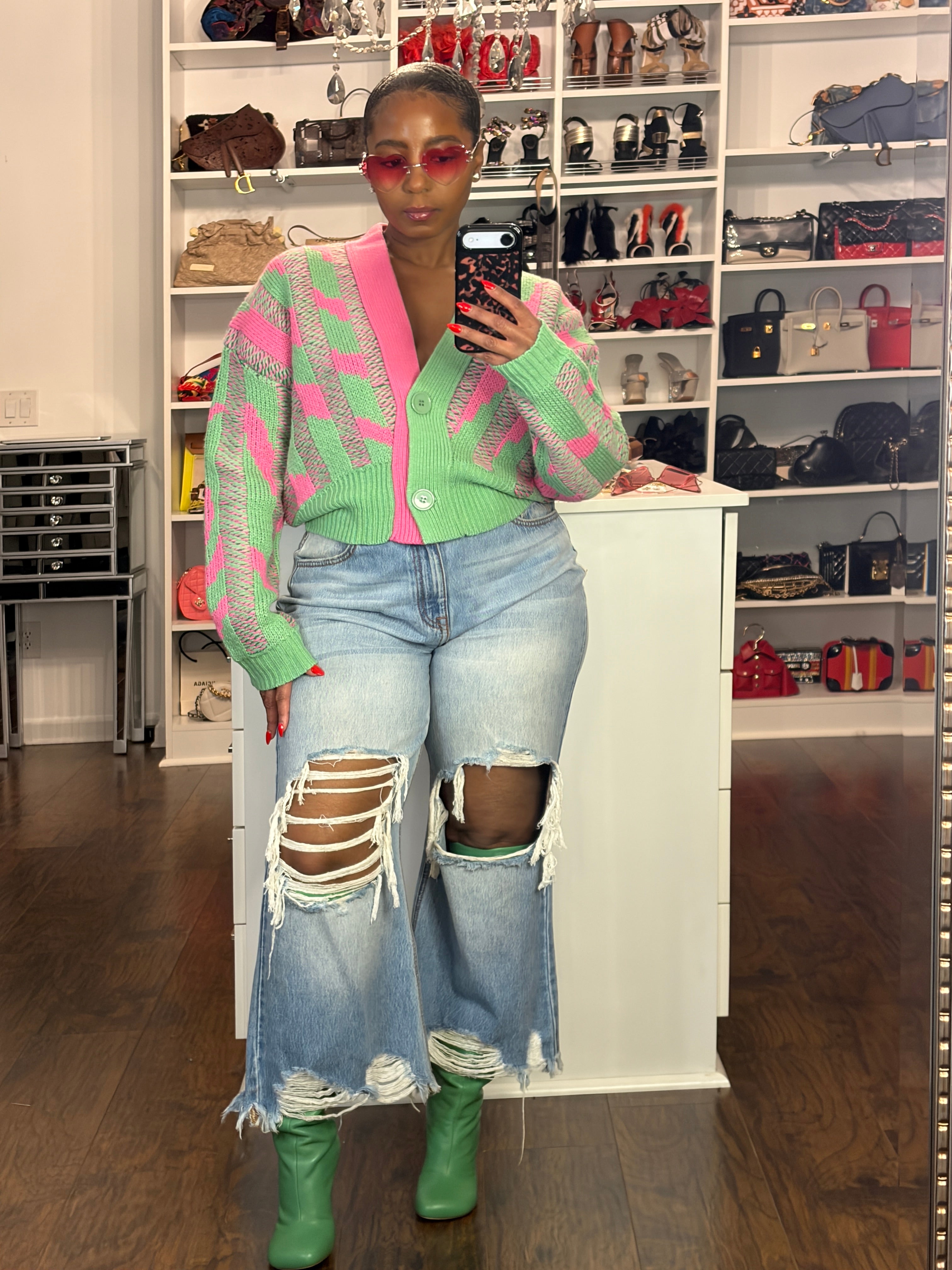Watermelon cardigan - The Vault by Sacha