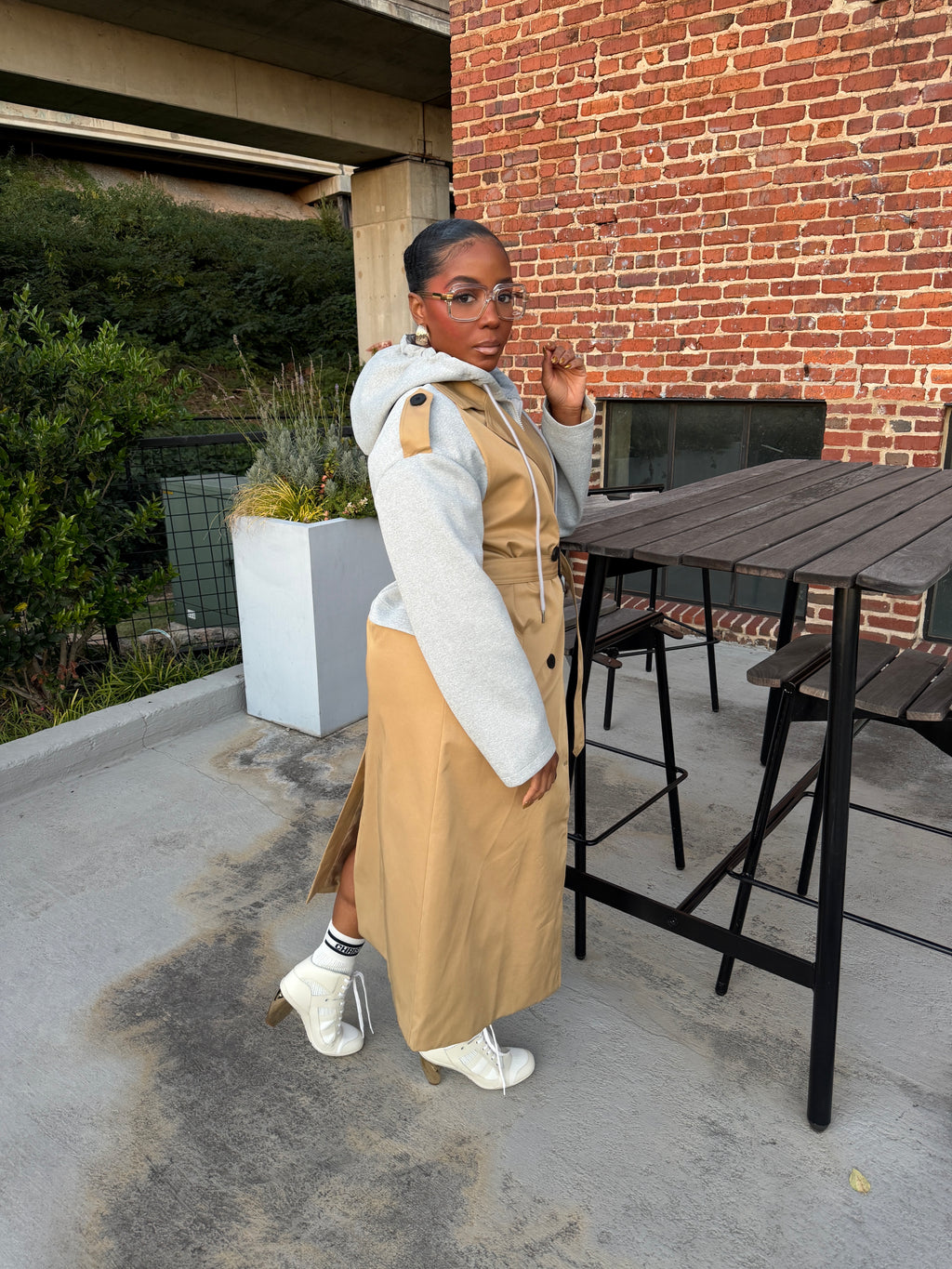 Uptown meets Downtown Trench - The Vault by Sacha