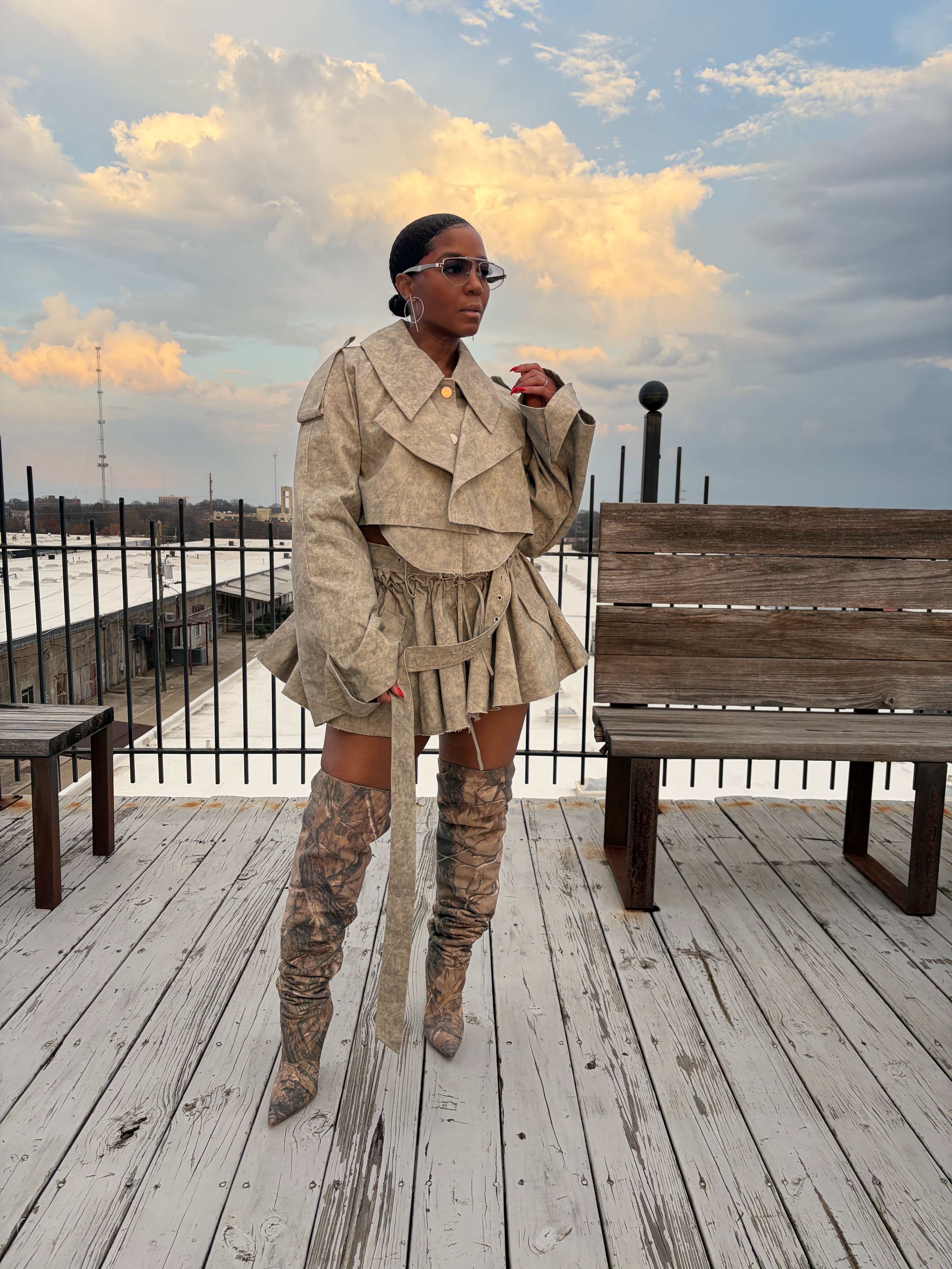 The Architectural Trench Duo - The Vault by Sacha