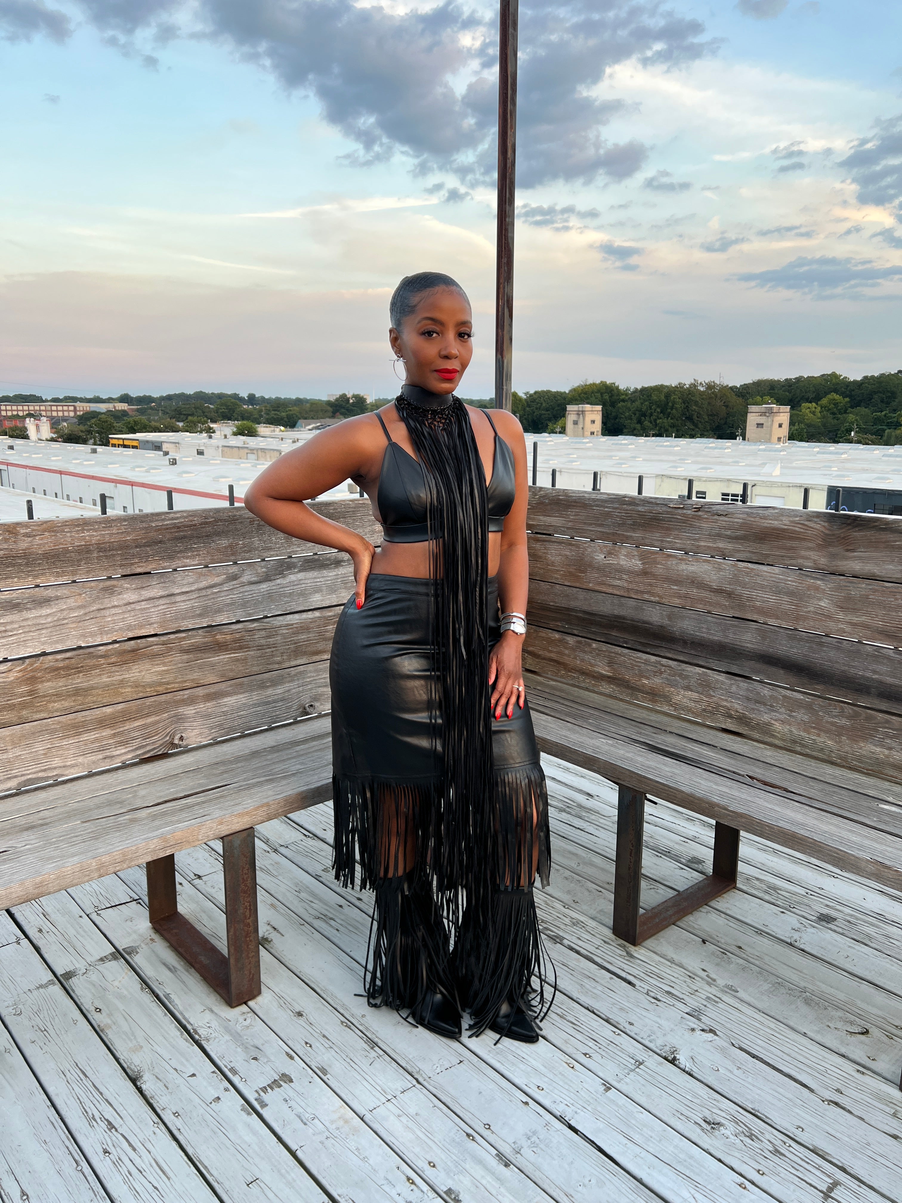 Fringe Skirt - The Vault by Sacha