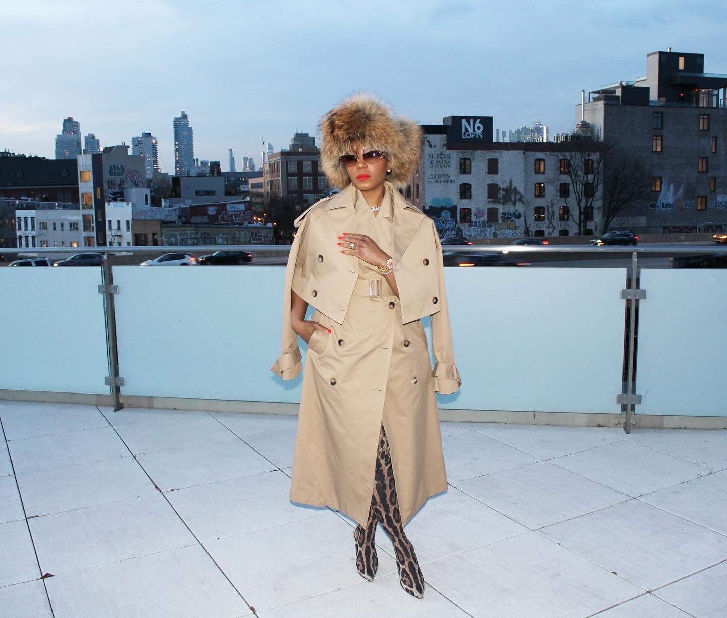 Two piece trench Vest/Jacket set - The Vault by Sacha