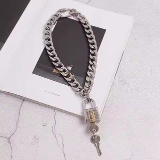 Love on lock chain necklace ships 10/20 - The Vault by Sacha