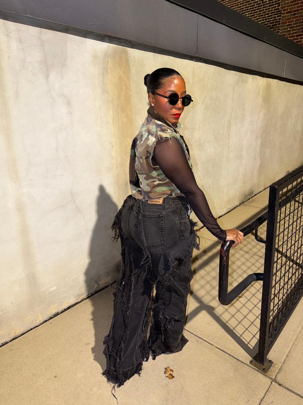 Custom Reworked Denim Jean - The Vault by Sacha