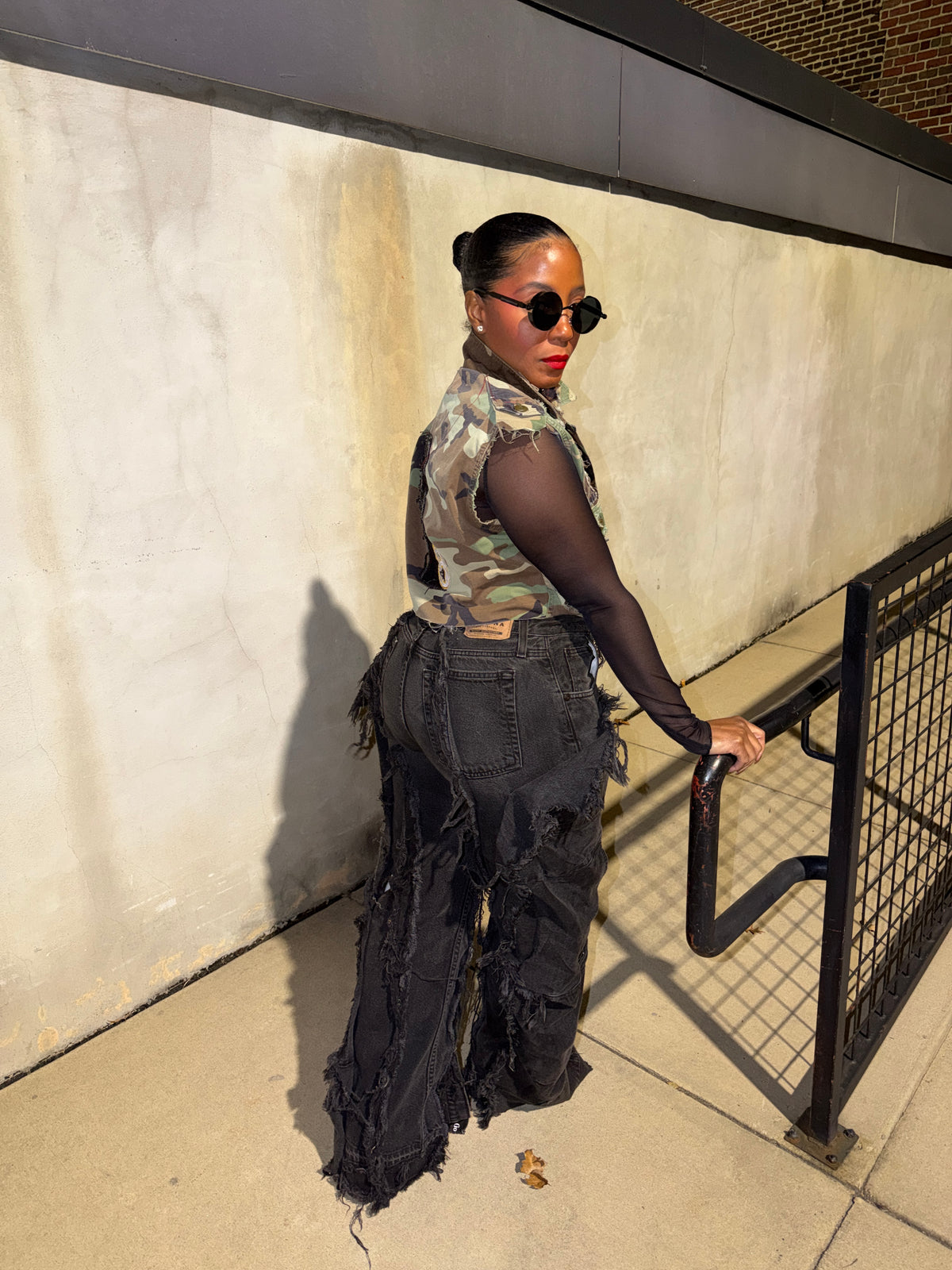 Custom Reworked Denim Jean - The Vault by Sacha
