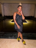 Harlem nights slip dress