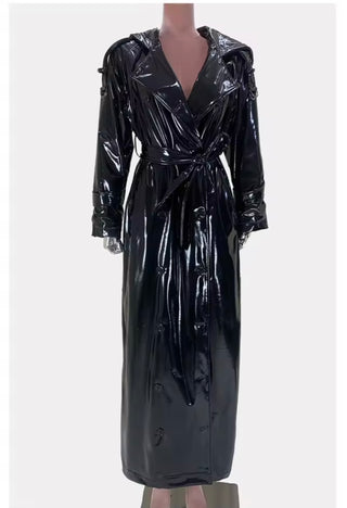 Patent leather Raincoat / Trench coat - The Vault by Sacha