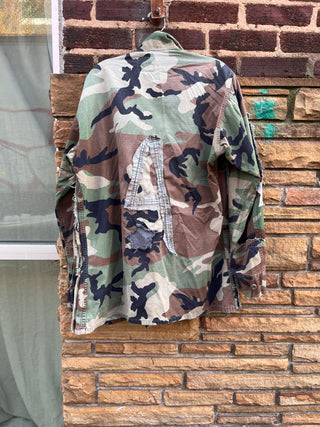 Custom Frayed 8 Camo Jacket - The Vault by Sacha