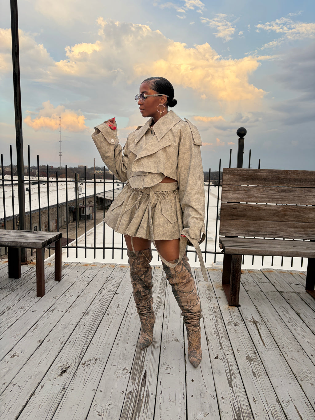 The Architectural Trench Duo - The Vault by Sacha