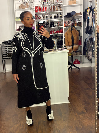 Outline Premium Knit Dress - The Vault by Sacha