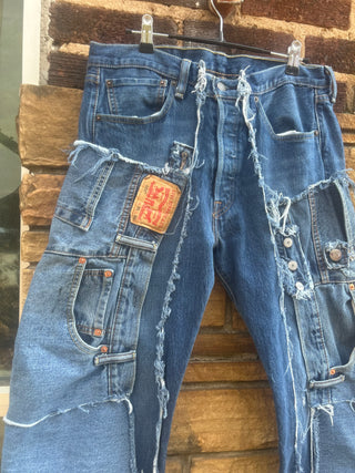 Custom 3 Buttons Levis Caps