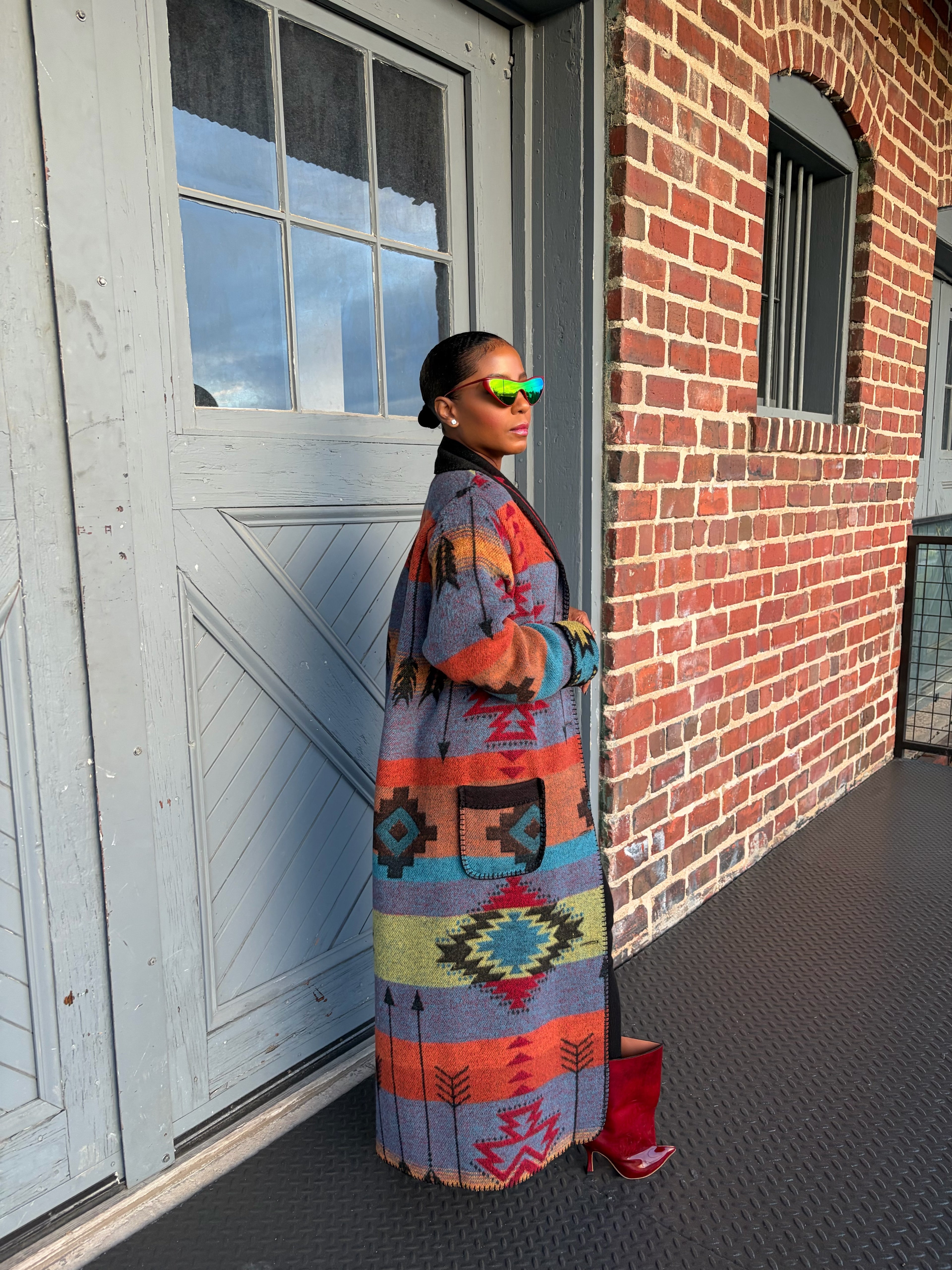 Pre-order 10/30 Arizona Sunsets Aztec Duster - The Vault by Sacha