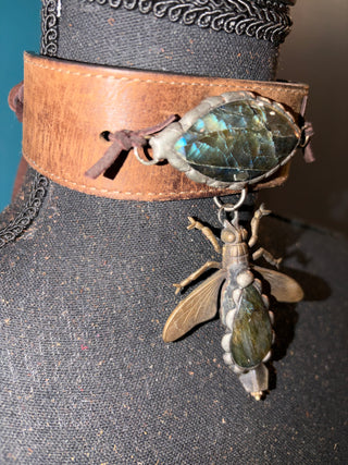 Mystic Wing Pendant Choker