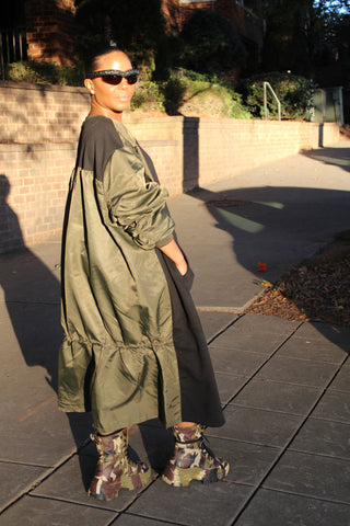 Parachute Sweatshirt Dress - The Vault by Sacha