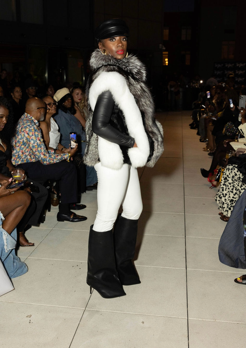 Winters Edge: Genuine Fox Fur Vest - The Vault by Sacha