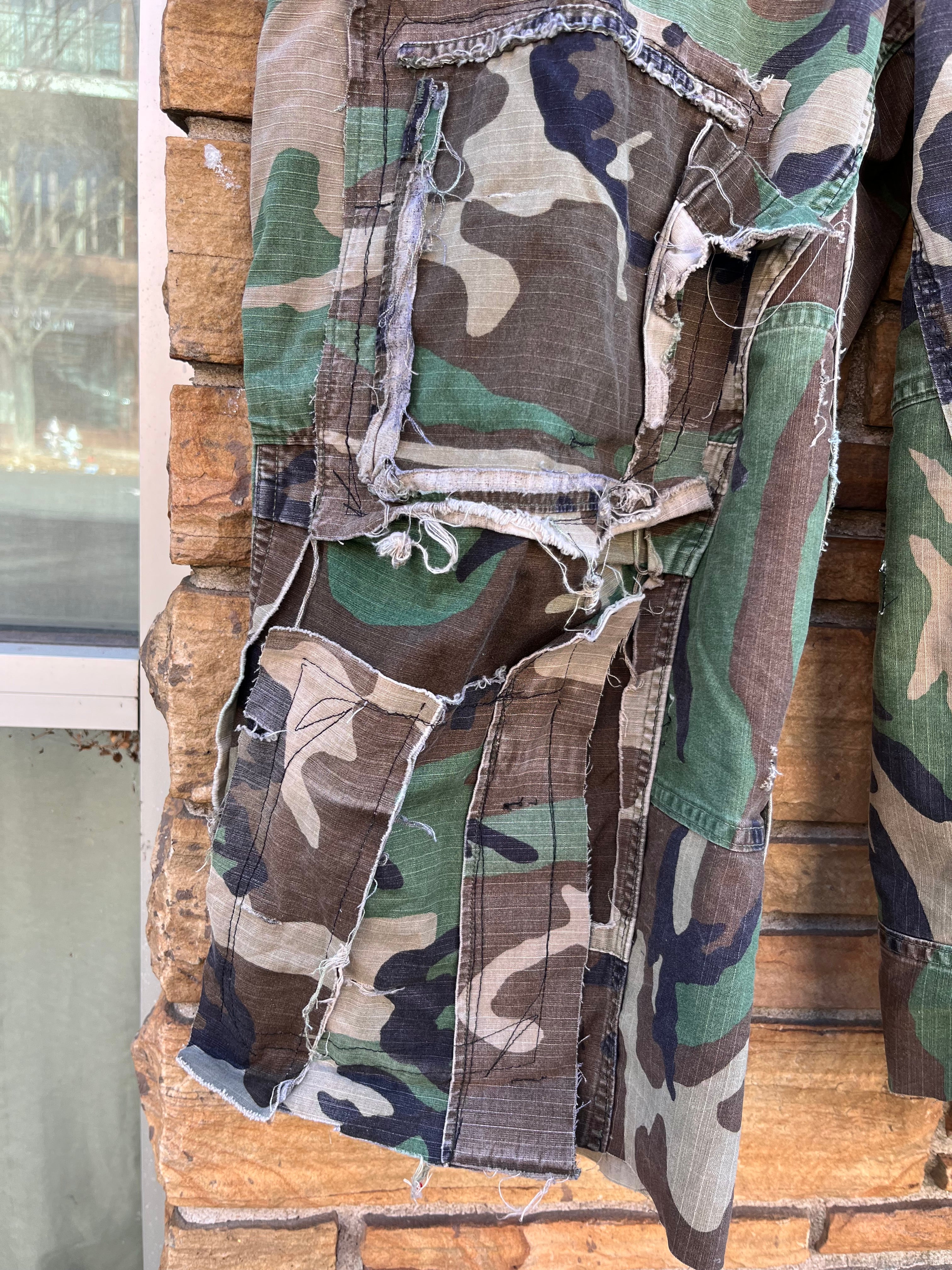 Custom Cargo On Cargo Bermuda Shorts - The Vault by Sacha