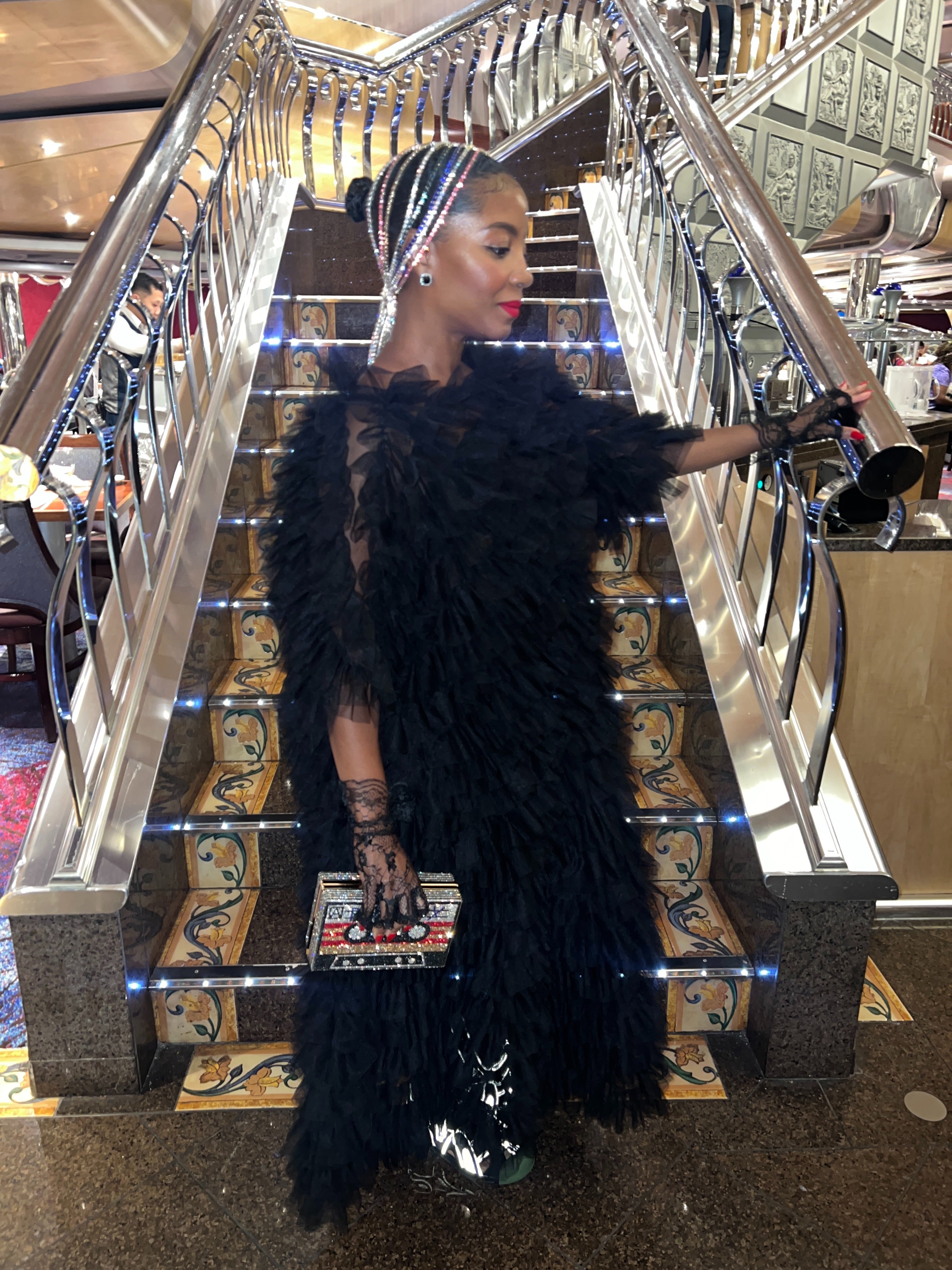 Party Mix Crystal Clutch - The Vault by Sacha