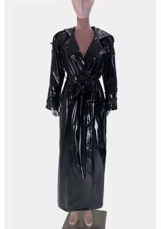 Patent leather Raincoat / Trench coat - The Vault by Sacha
