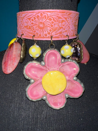 Flowerbomb Handmade Choker
