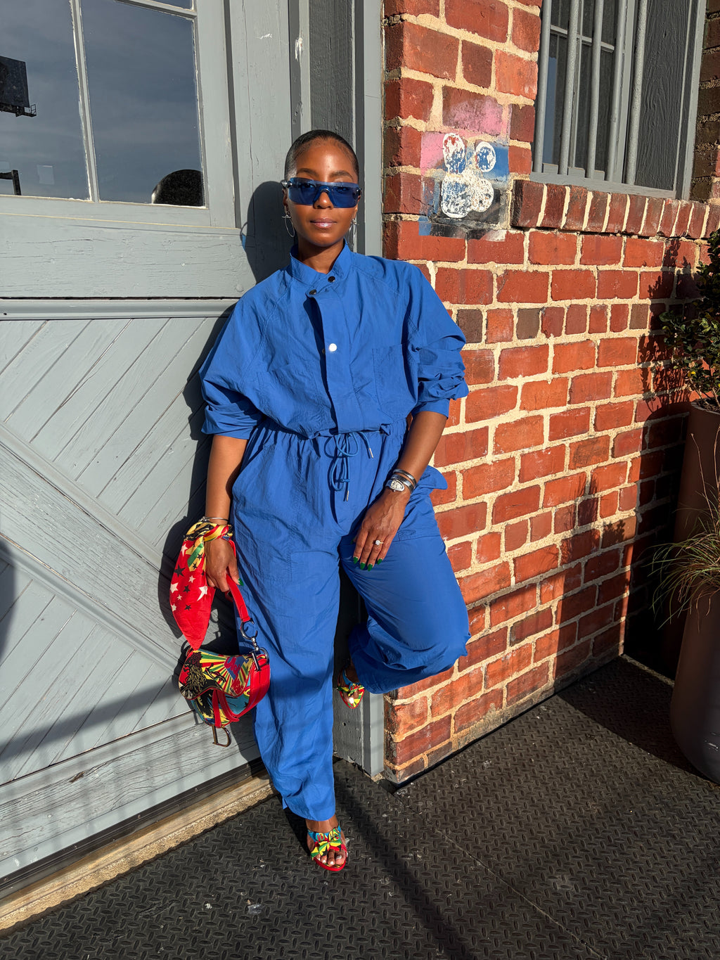 Command in Cobalt Jumpsuit/Romper - The Vault by Sacha