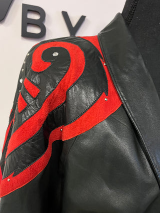 Chrome Hearts Leather & Suede Jacket