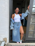 Show off Denim Skirt - The Vault by Sacha