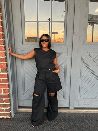 Black Convertible 3-piece Set