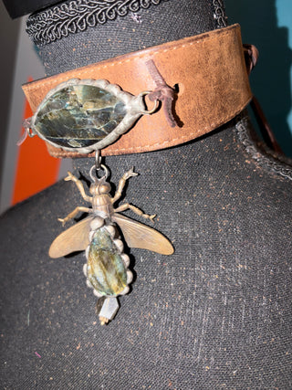 Mystic Wing Pendant Choker