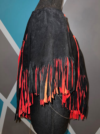 Double The Fringe Poncho