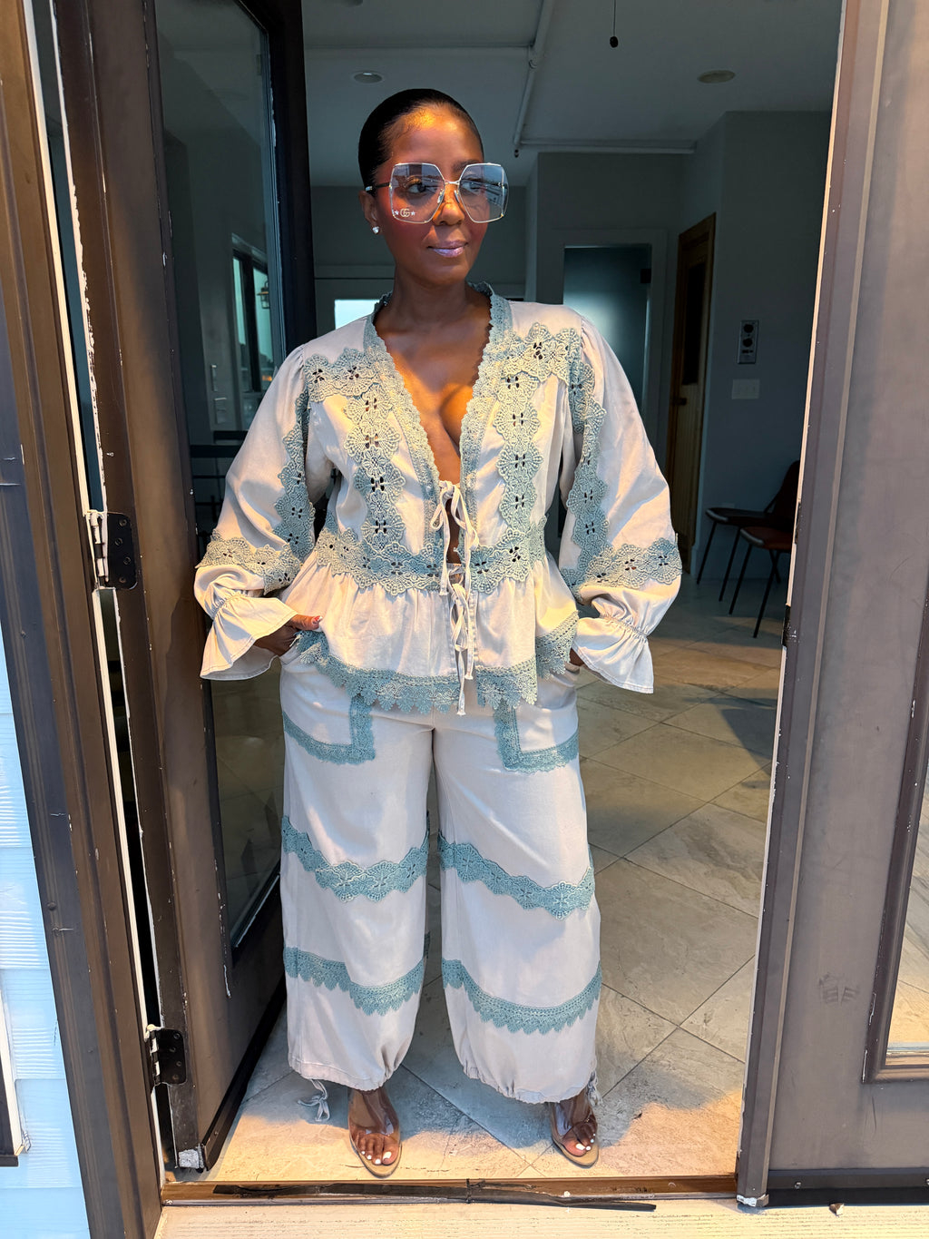 Lace & Leisure Set