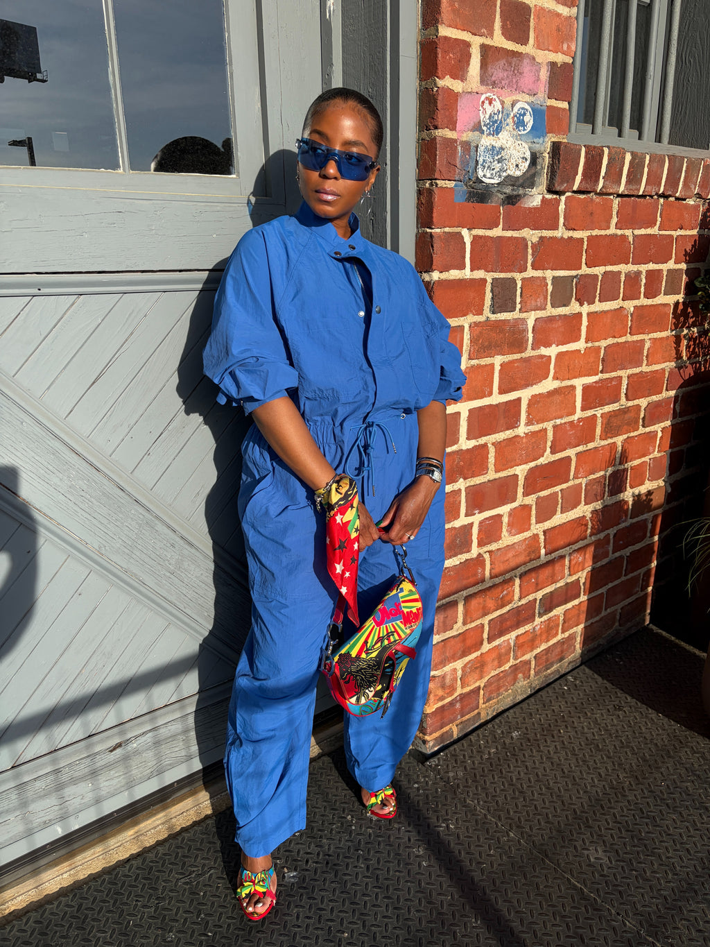 Command in Cobalt Jumpsuit/Romper - The Vault by Sacha