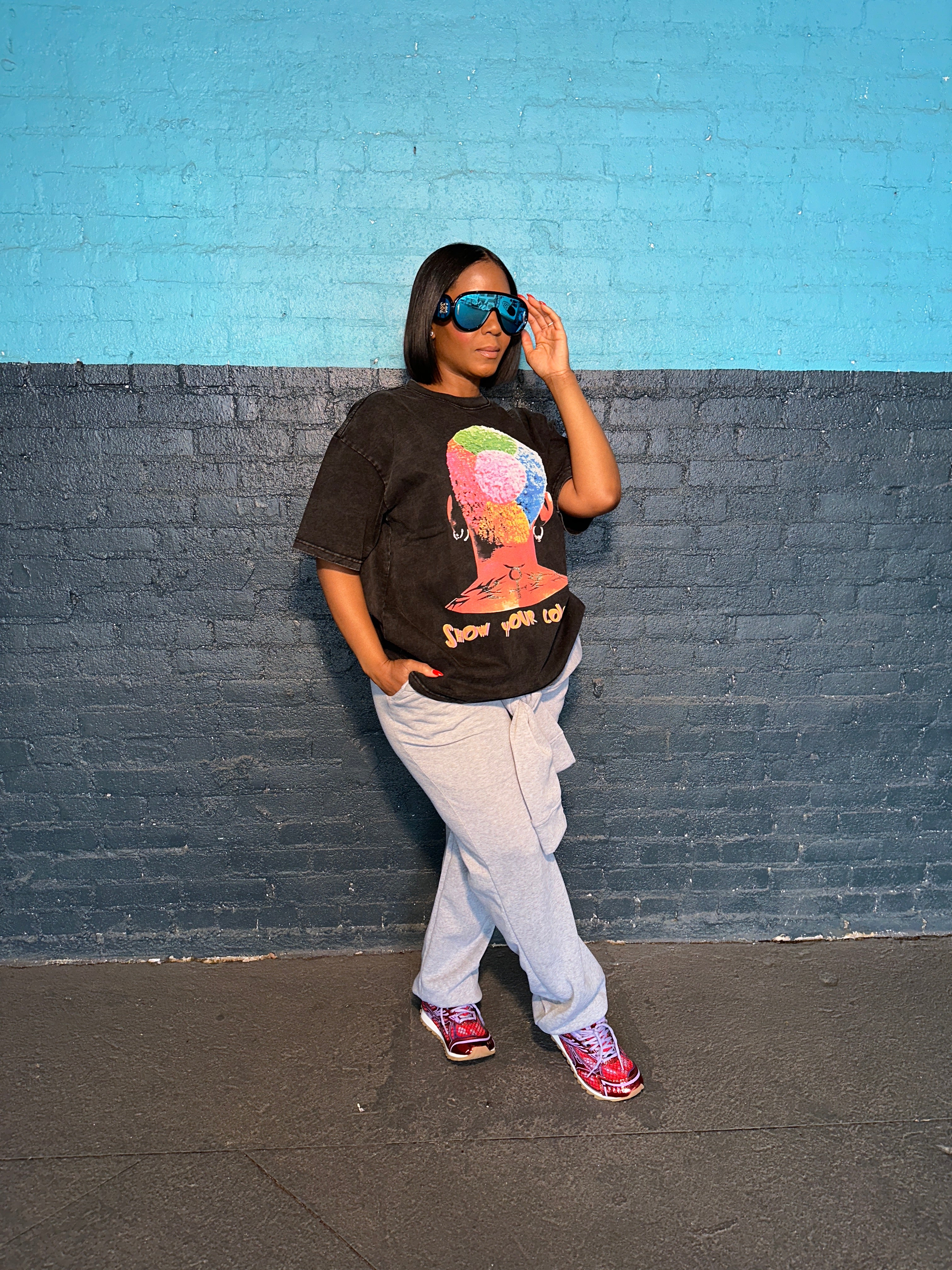 Tie Front Grey Sweatpants - The Vault by Sacha