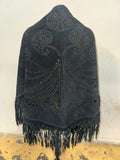 Open Studded Fringe Shawl - The Vault by Sacha