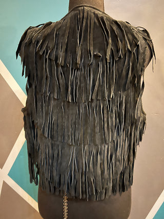 Fringe Suede Vest - The Vault by Sacha