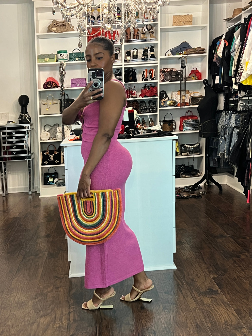 Handmade Rainbow 🌈 Beach Bag - The Vault by Sacha