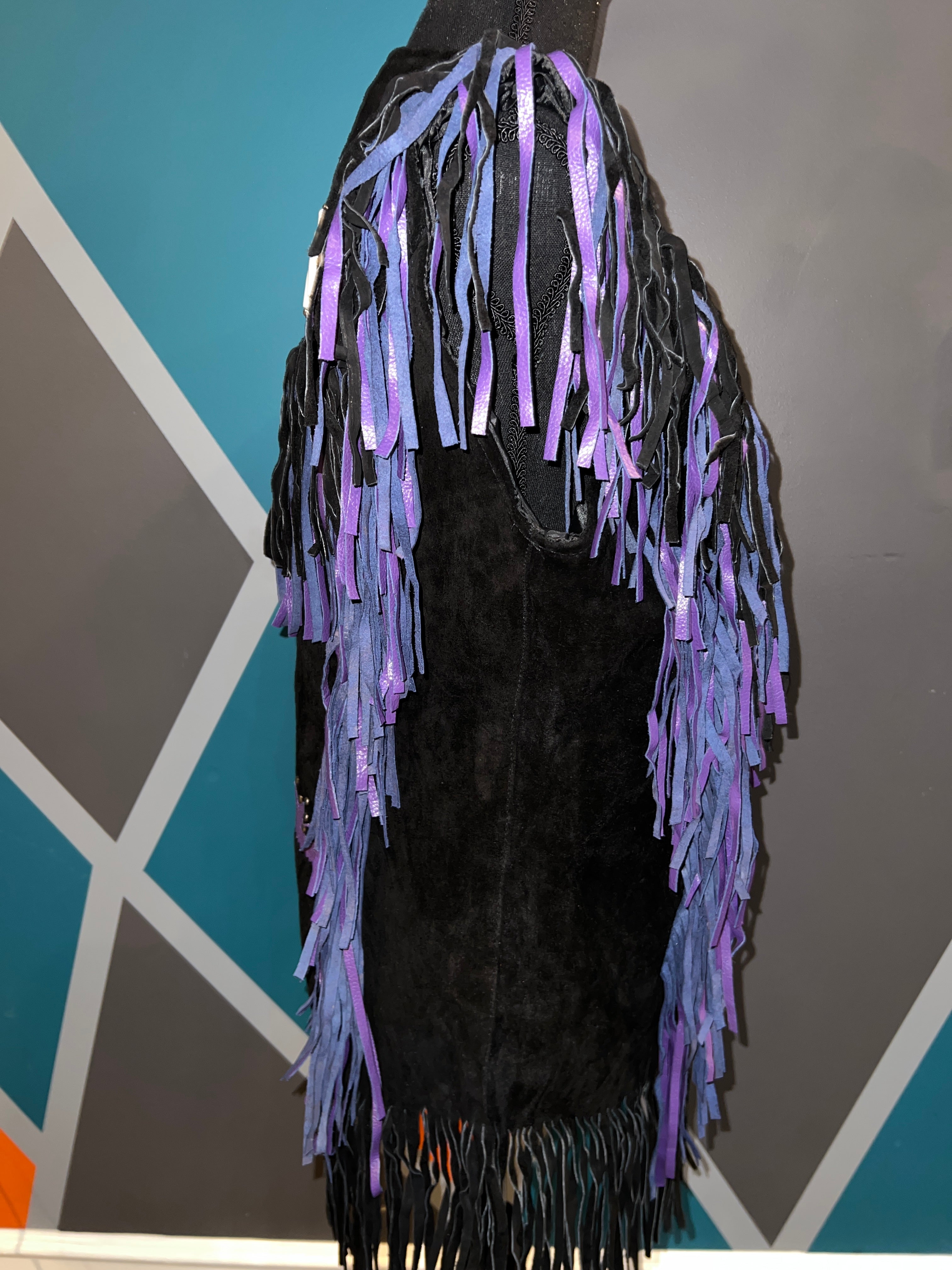 Violet Vixen Fringe Vest Pop - The Vault by Sacha